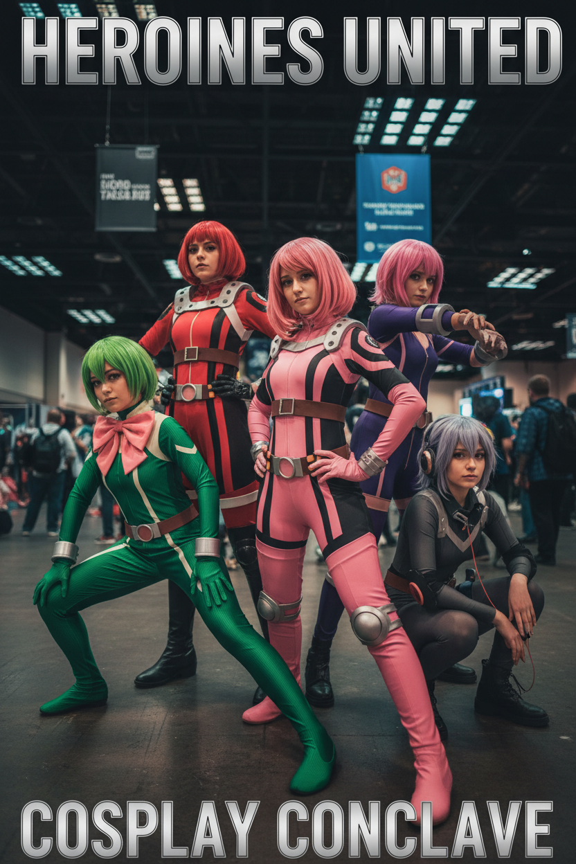 How to Coordinate a Visually Cohesive My Hero Academia Girls Group Cosplay in 3 Steps