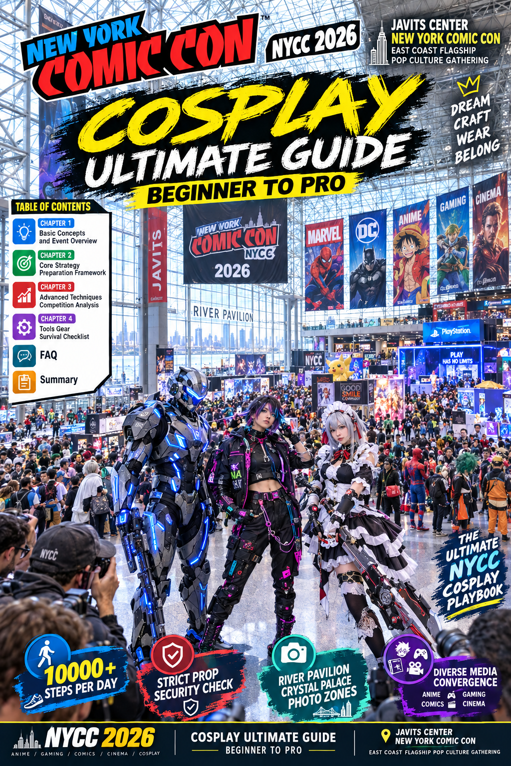 NYCC 2026 Cosplay Ultimate Guide: From Beginner to Pro [2026 Edition]