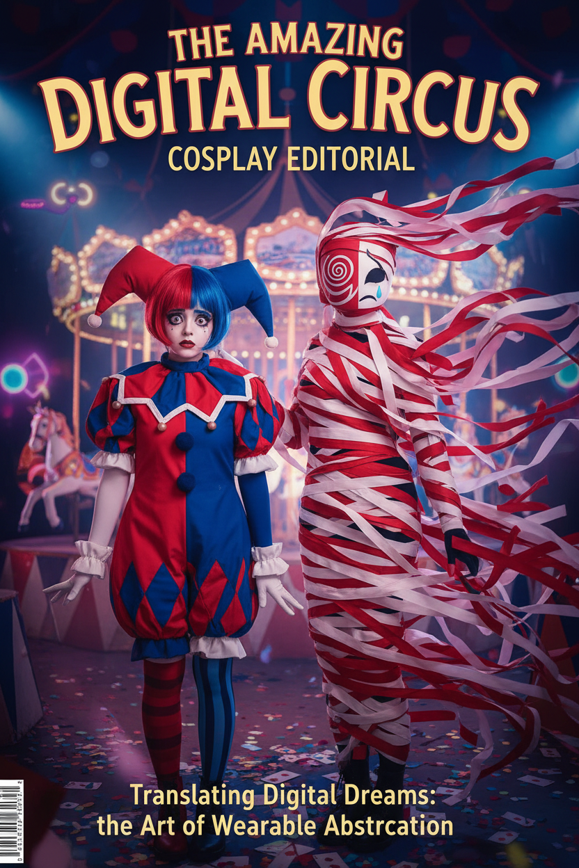 Pomni & Gangle Cosplay Guide: How to Style The Amazing Digital Circus Characters