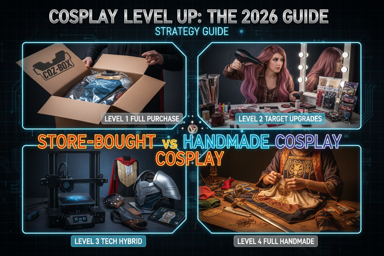 Store-Bought or Handmade Cosplay: The Honest Guide to Knowing Which One You Actually Need