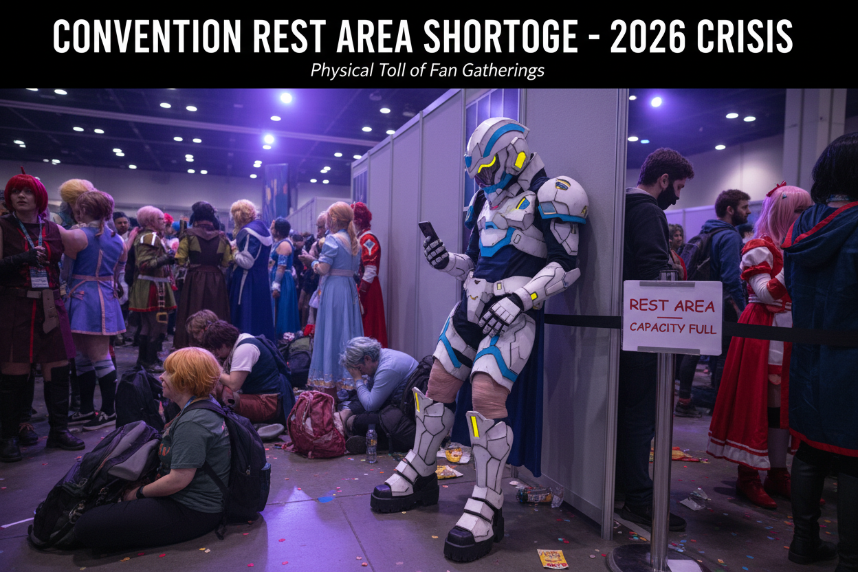 Why Are Cosplayers Talking About "Convention Rest Area Shortage"?