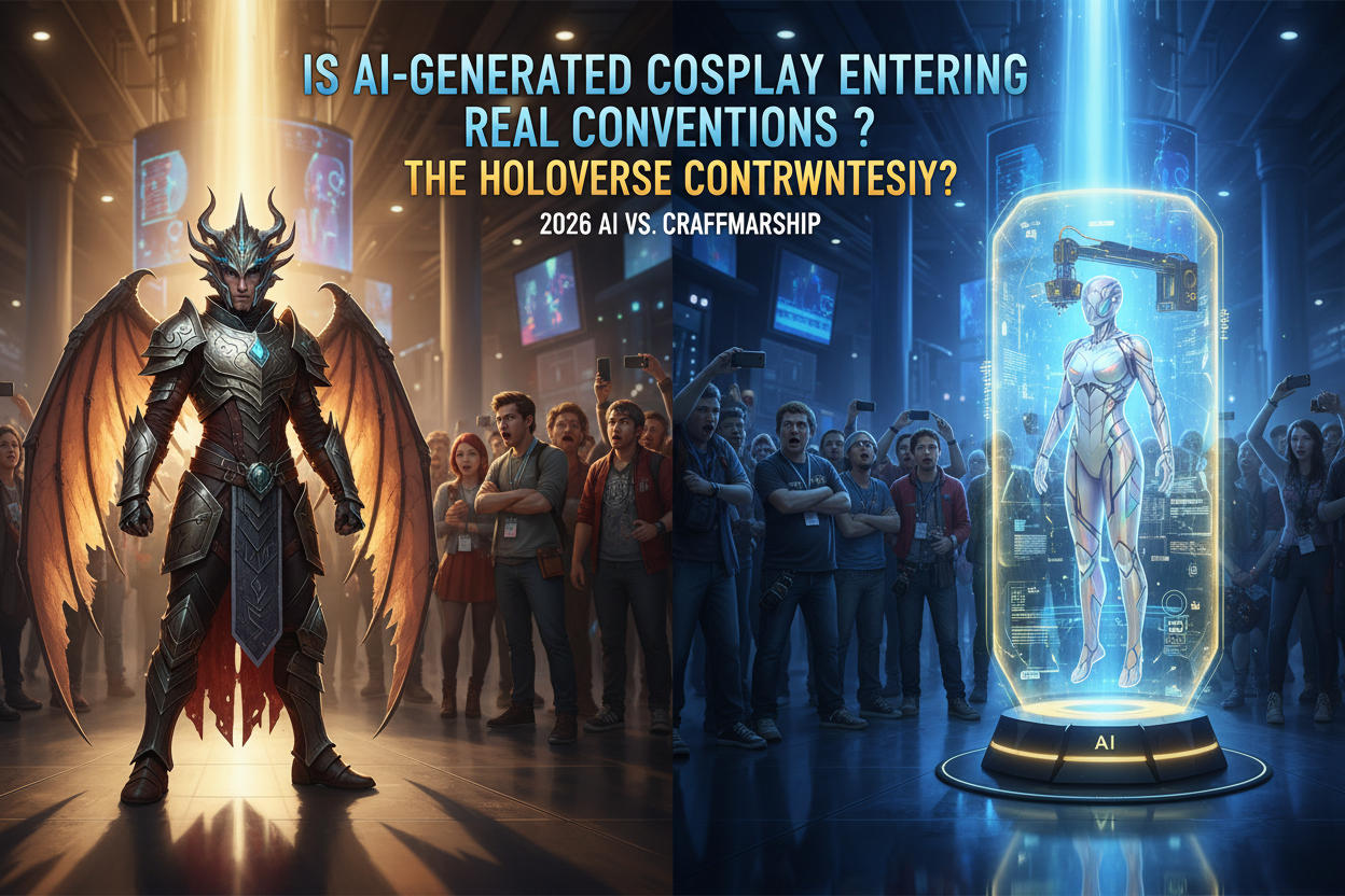 Is AI-Generated Cosplay Entering Real Conventions? The Rise of the HoloVerse Controversy