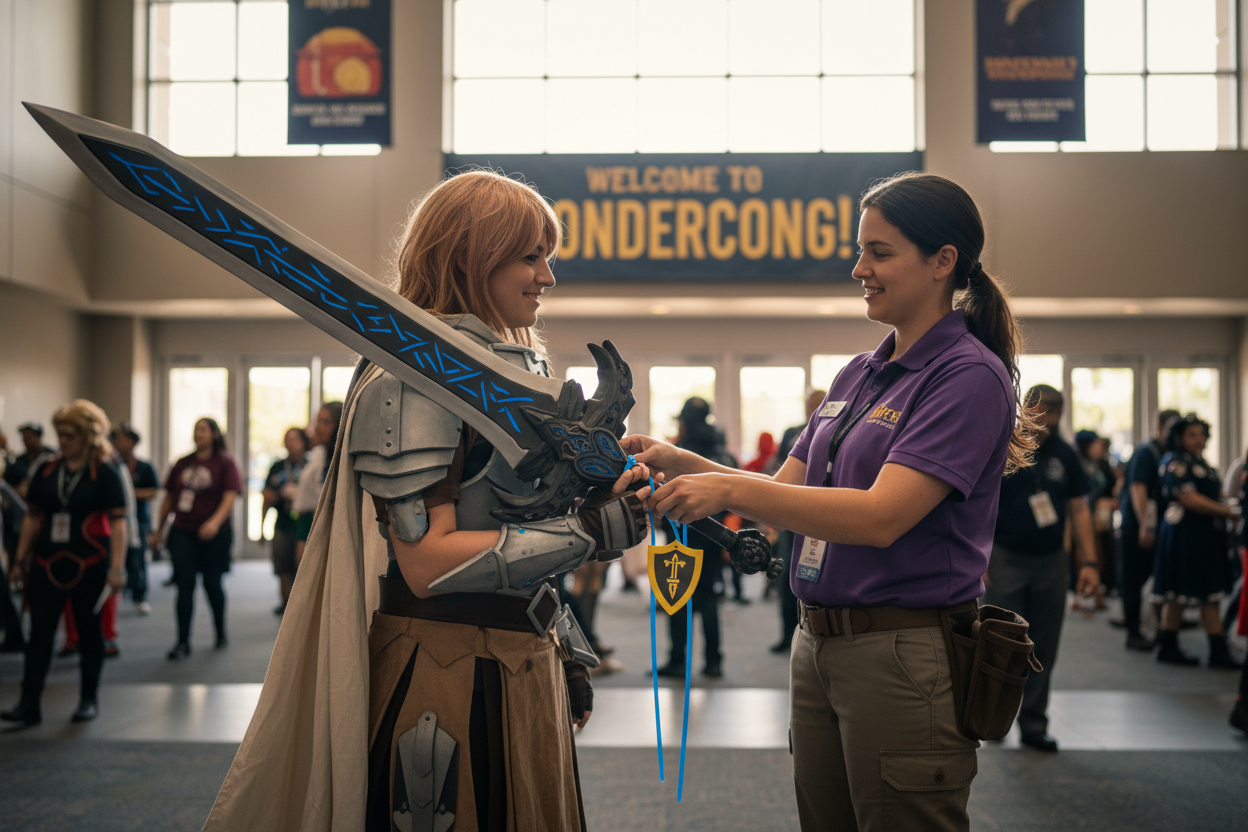 Cosplay Prop Weapon Rules Explained: A Complete Guide to Peace Bonding for Your First Convention