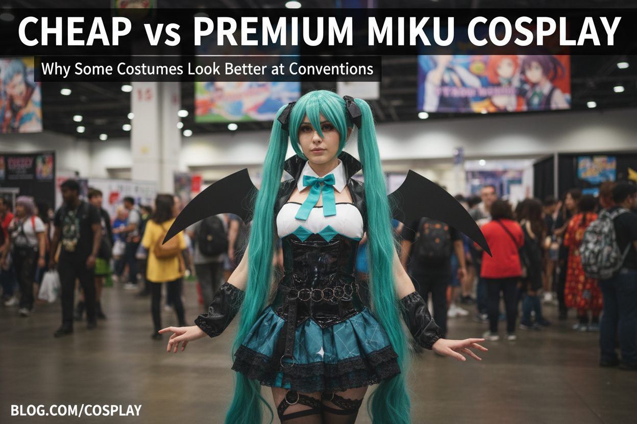 Cheap vs Premium Miku Cosplay: Why Some Costumes Look Better at Conventions