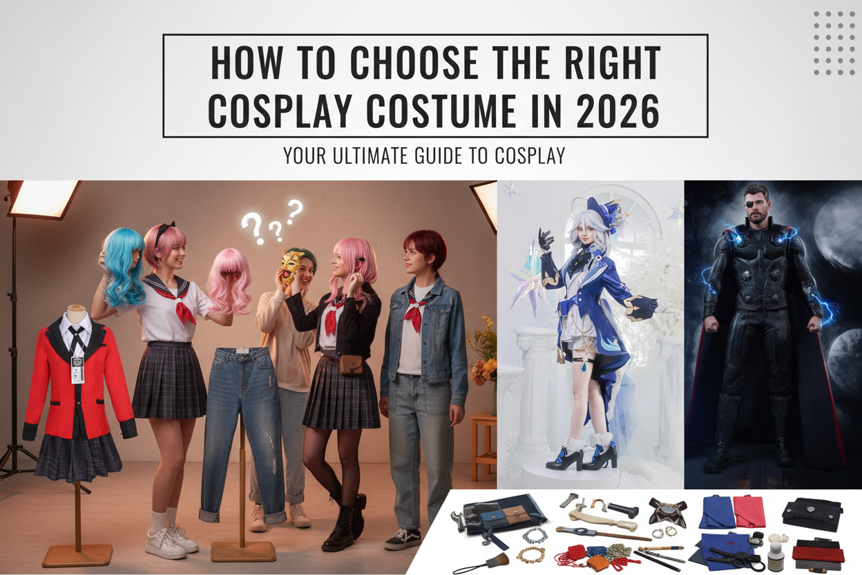 🎭 How to Choose the Right Cosplay Costume in 2026