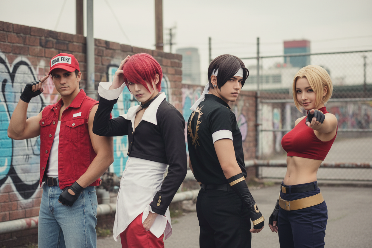 How to Style 90s Arcade Streetwear: KOF-Inspired Outfits for Everyday Wear