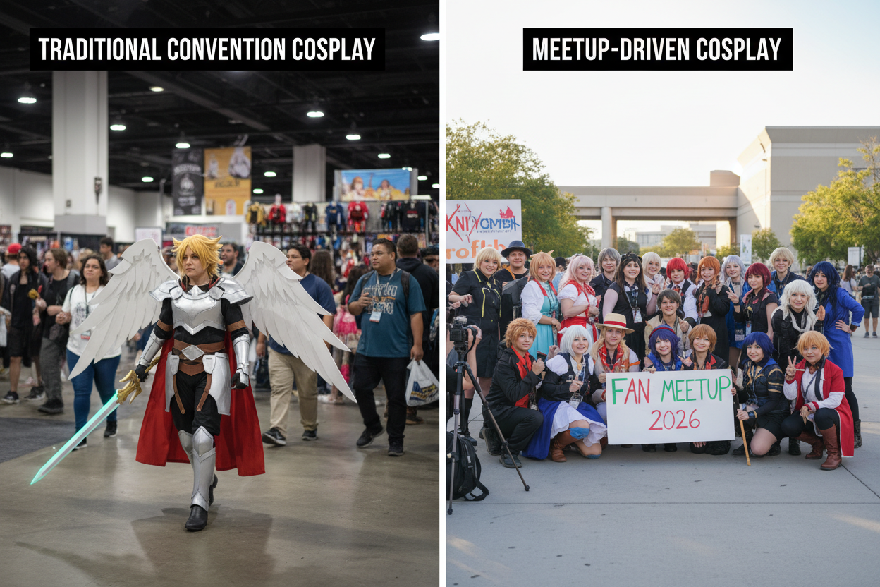 Cosplay Meetups vs. Traditional Convention Cosplay: 2026 Trends and Guide