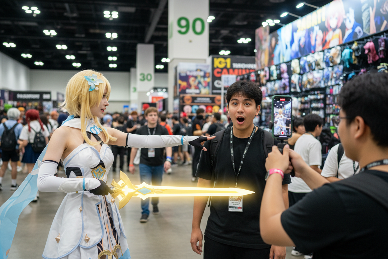 #NPCMode Cosplay: Why Immersive NPC Roleplay Is TikTok's Newest Convention Trend