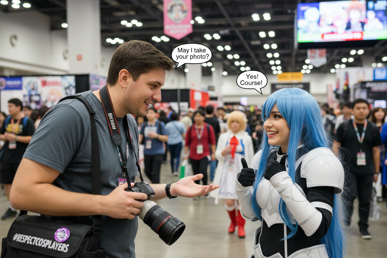 3 Core Questions About Cosplay Photography Consent and the Low-Angle "Creepshot" Problem
