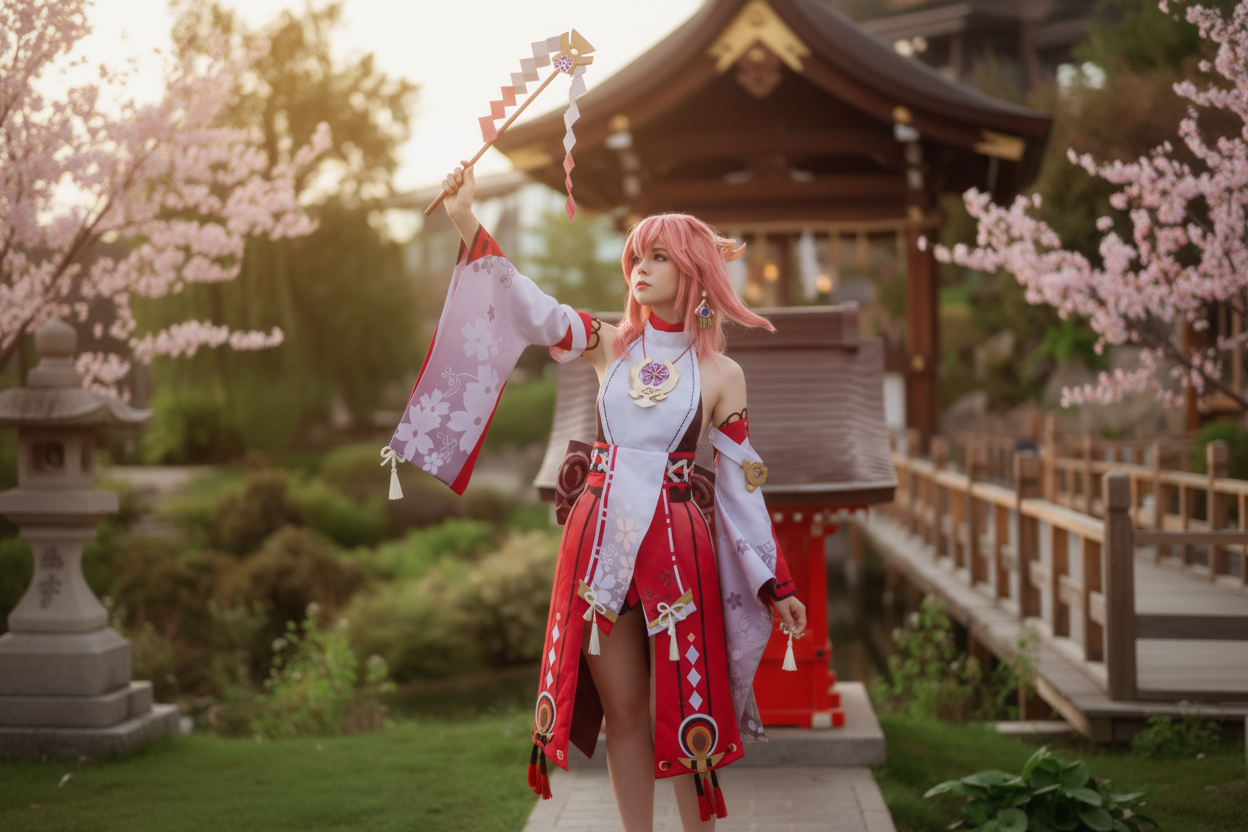 My Yae Miko Cosplay Experience – Elegant, Powerful, and Surprisingly Challenging