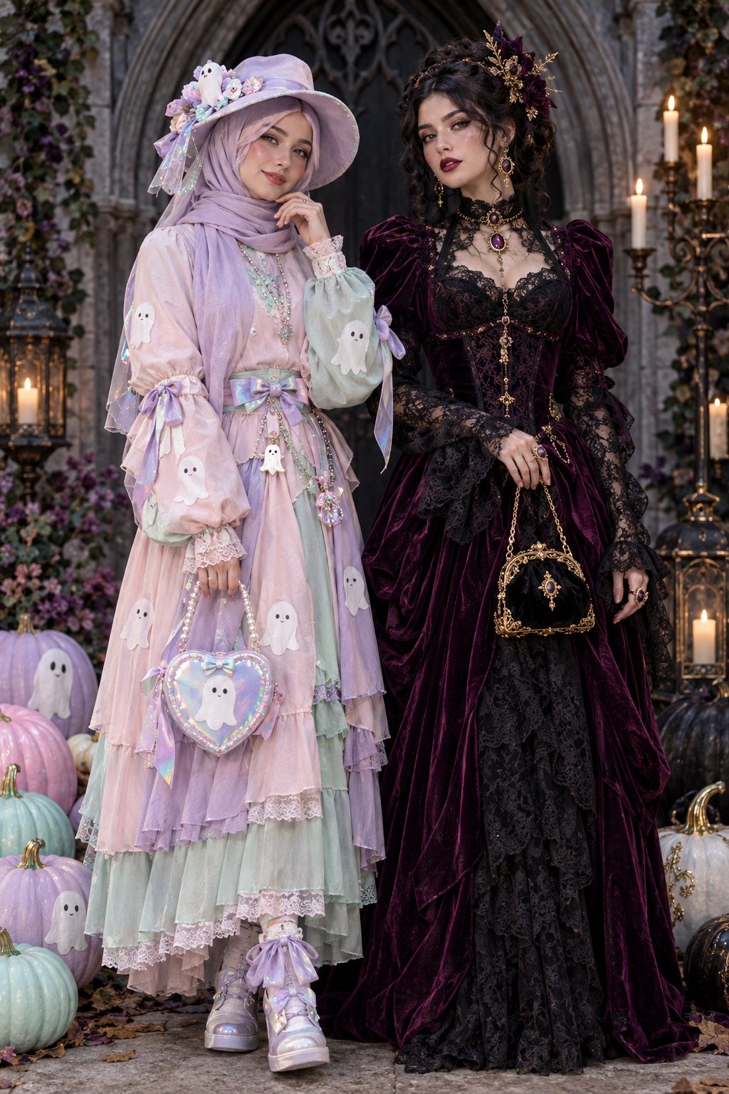 Pastel Spooky vs. Gothic Dark Fantasy: Which Halloween Aesthetic Suits Your Squad?