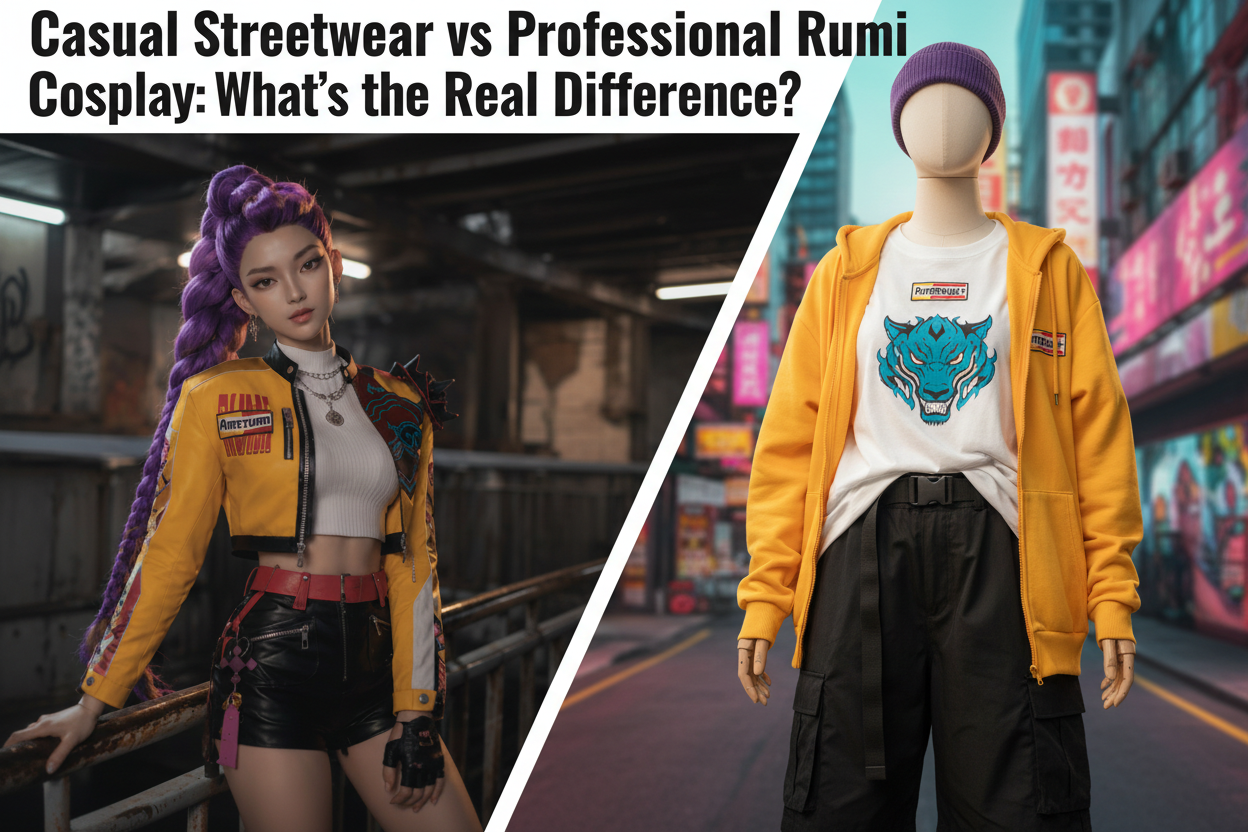 Casual Streetwear vs. Professional Rumi Cosplay: What’s the Real Difference?