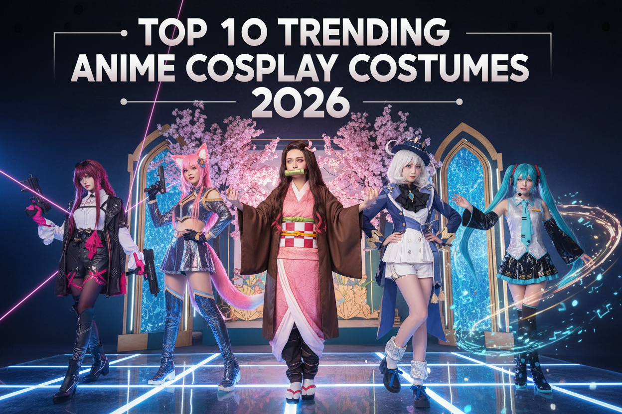 🎭 Top 10 Trending Anime Cosplay Costumes in 2026