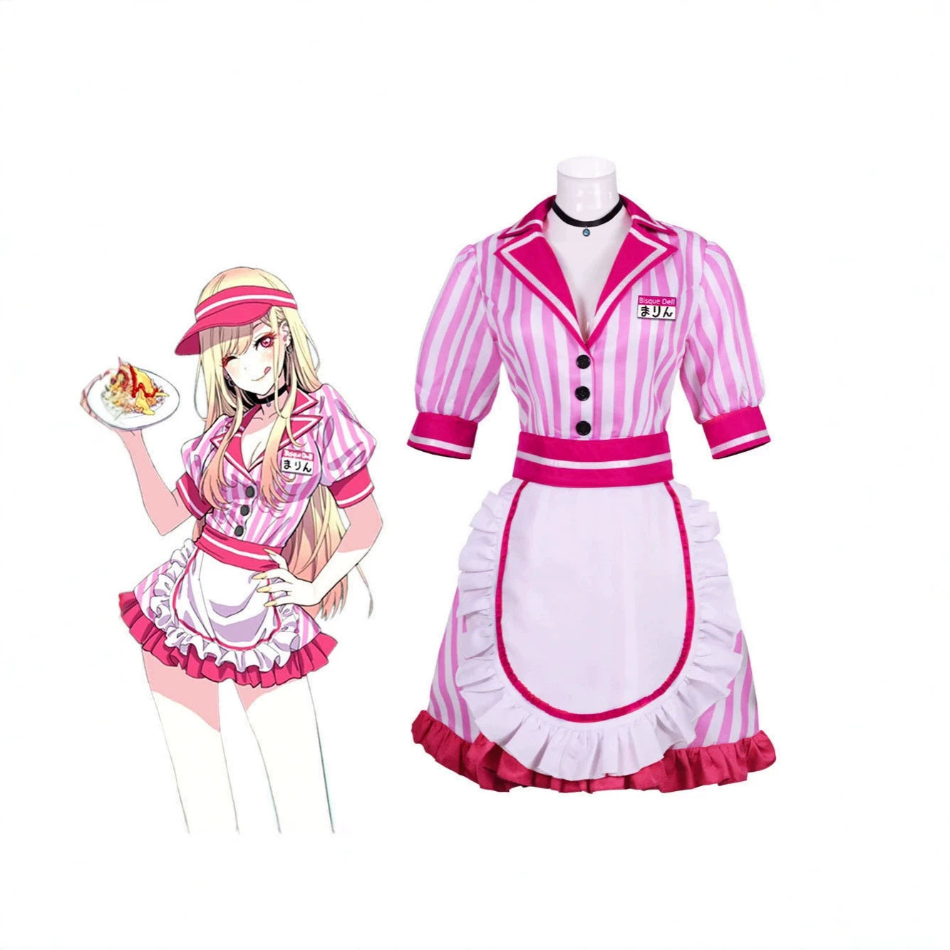 My Dress-Up Darling Style Costume Cosplay Kitagawa Marin Cosplay Costume