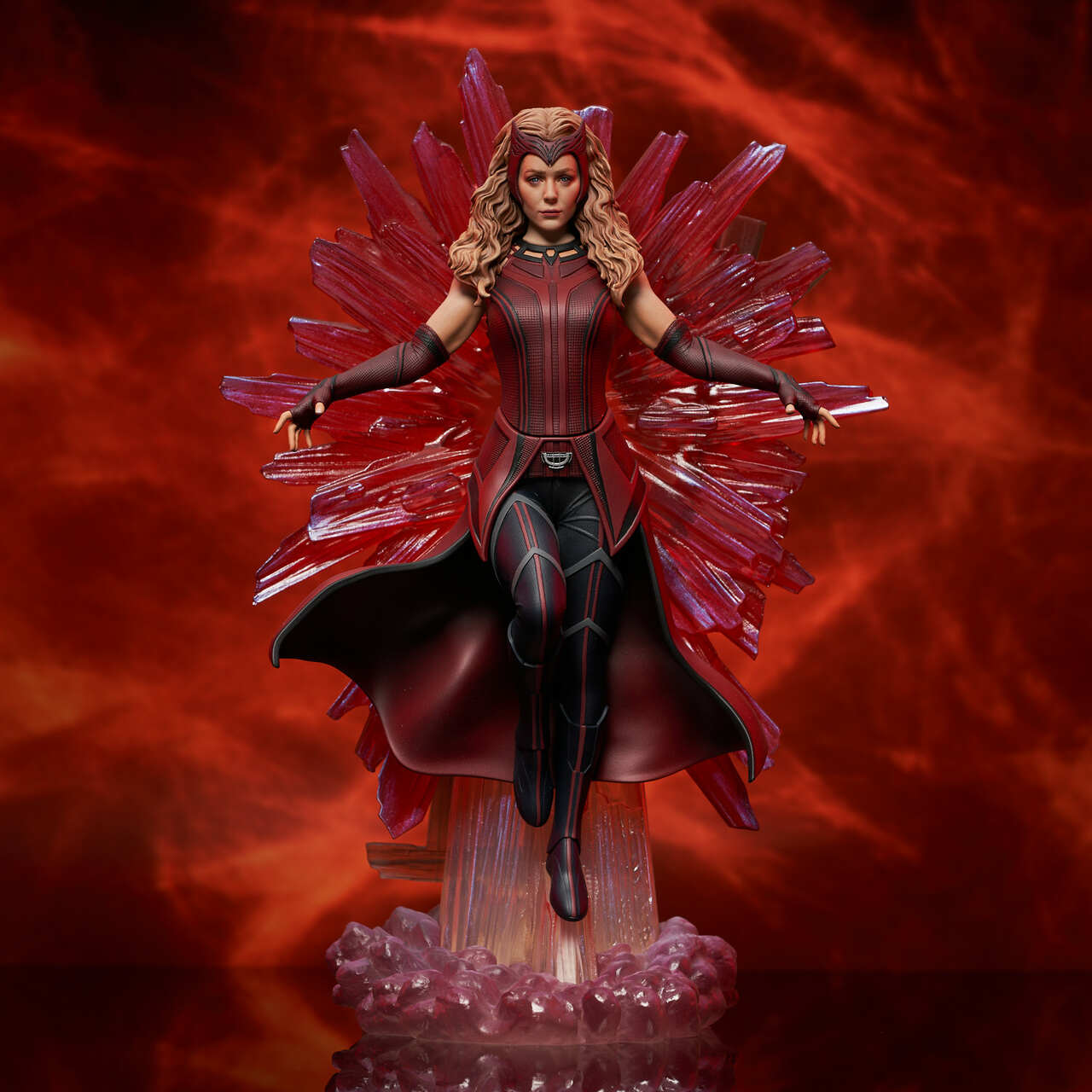 Marvel Scarlet Witch Figurine - Premium WandaVision Collectible Statue