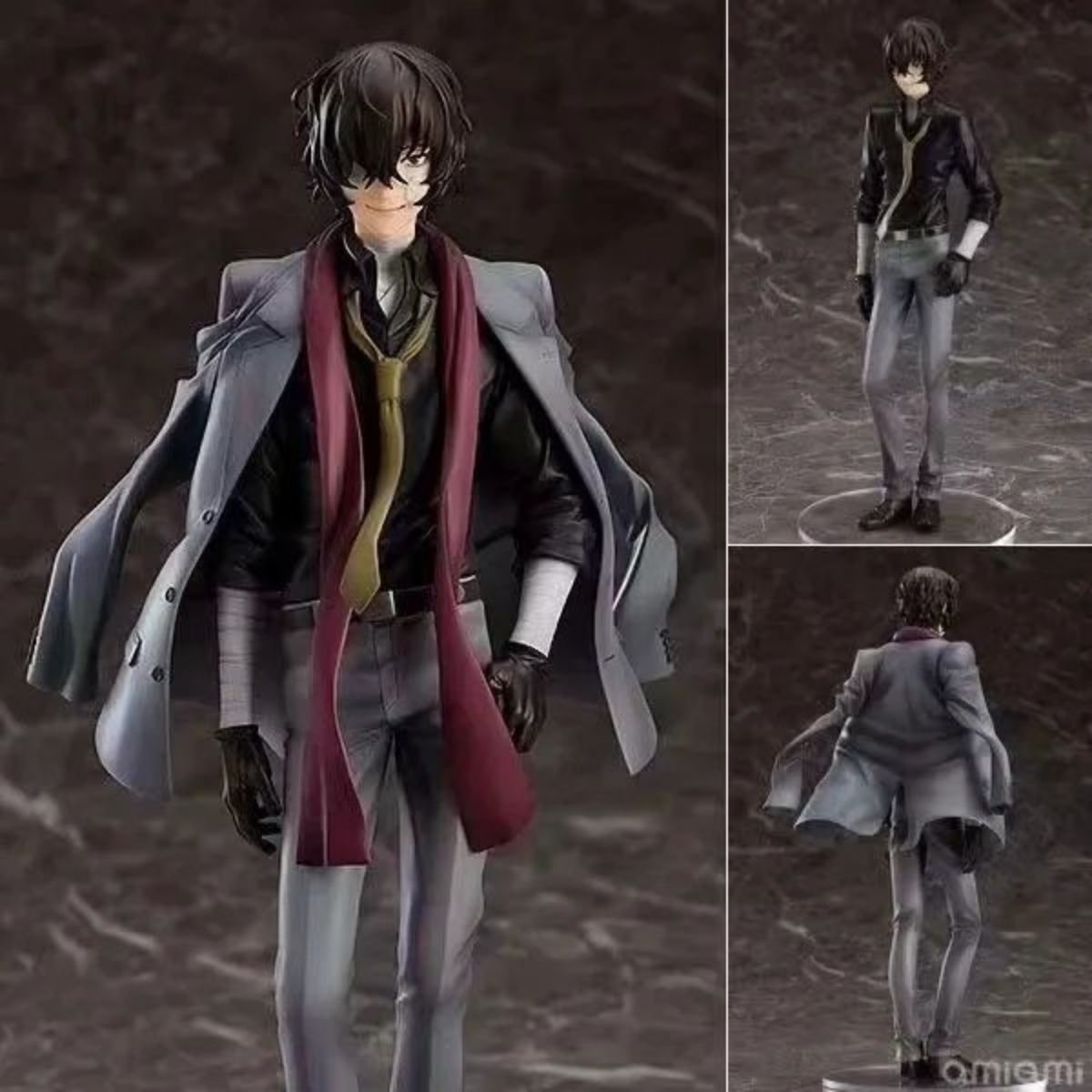Bungo Stray Dogs Dazai Osamu Black Era Figure - Port Mafia Collectible Statue