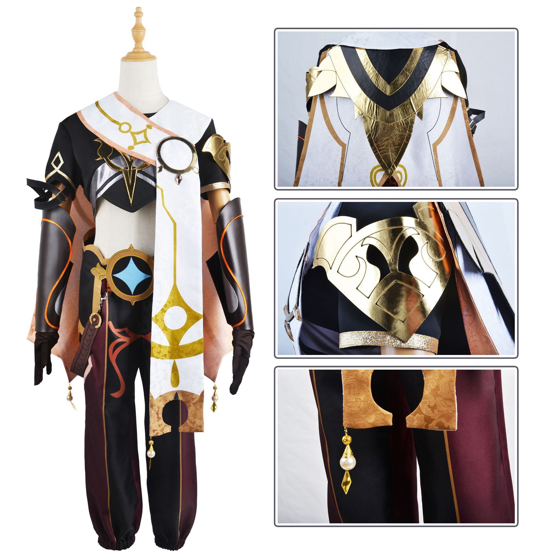 Genshin Impact Costume Aether Cosplay Costume