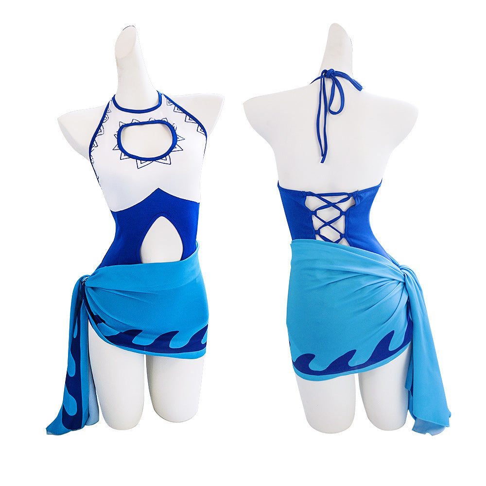 League of Legends Costume Pool Party Miss Fortune Cosplay Costume