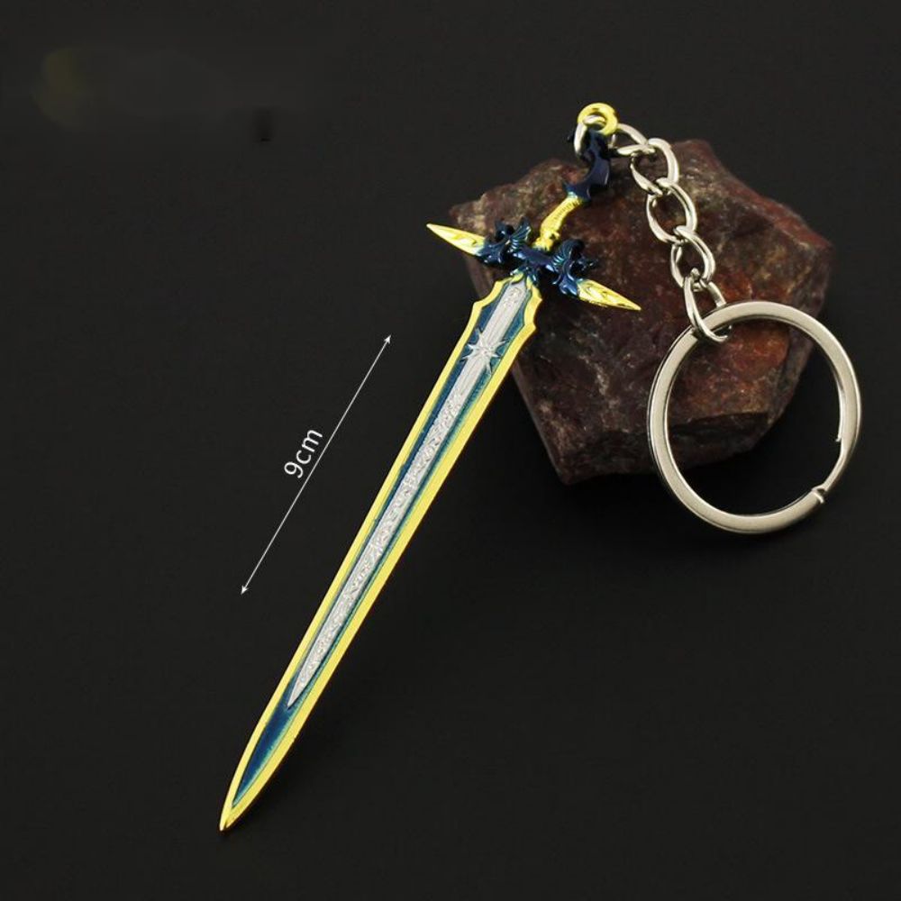 Final Fantasy XV Ultimate Blade Mini Keychain - FF15 Sword Collectible Accessory