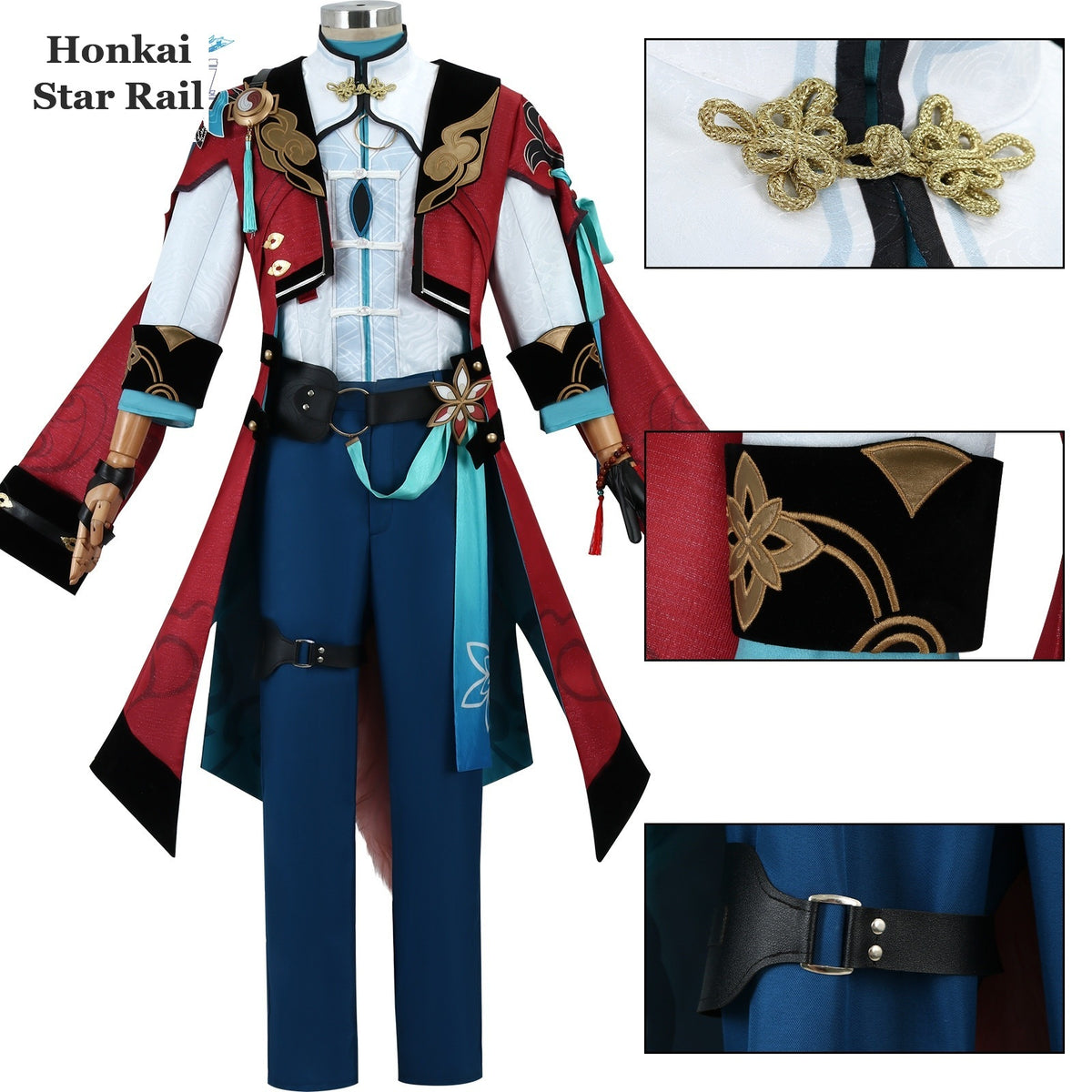 Honkai: Star Rail Style Costume Cosplay Jiaoqiu Cosplay  Costume