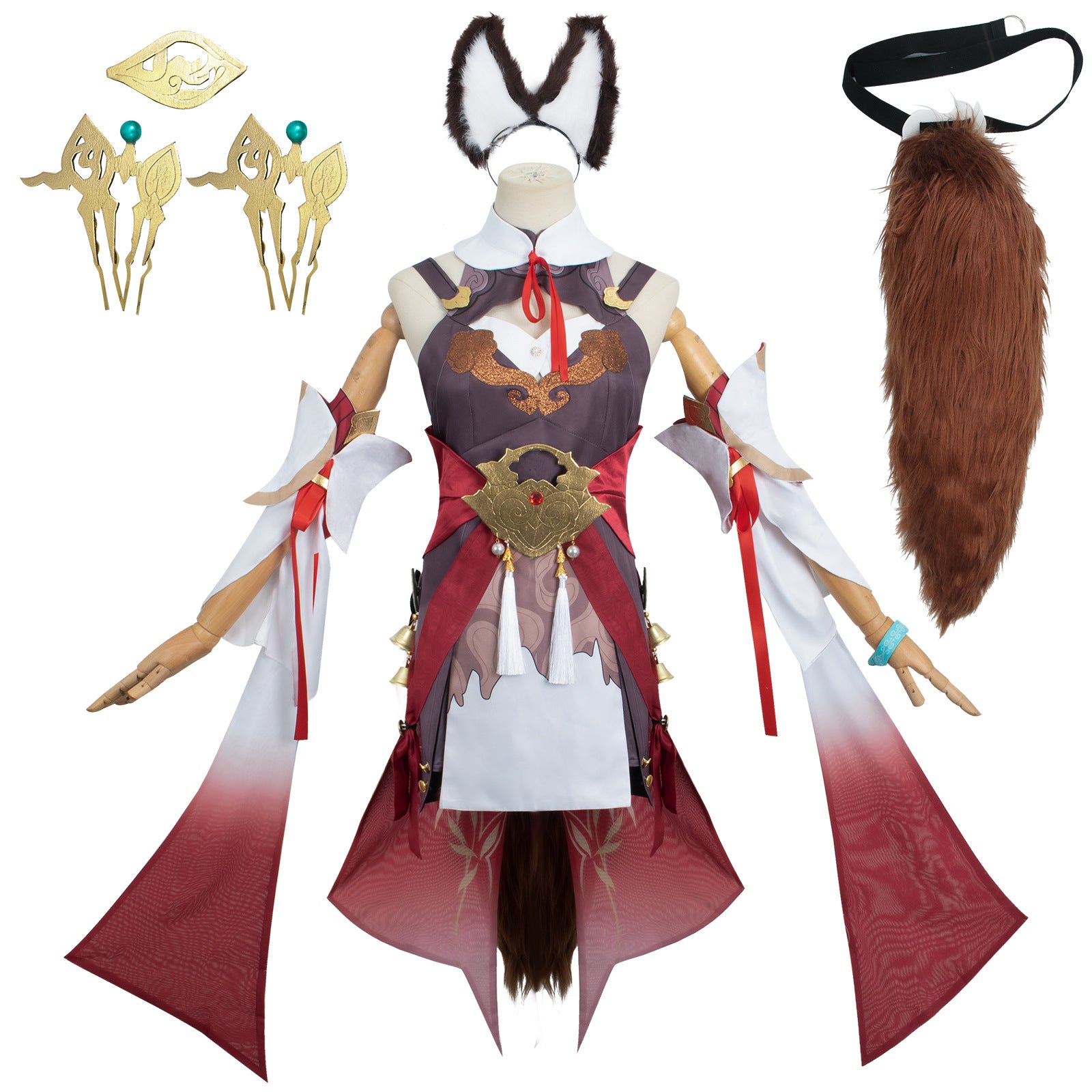 Honkai: Star Rail Costume Tingyun Cosplay Costume