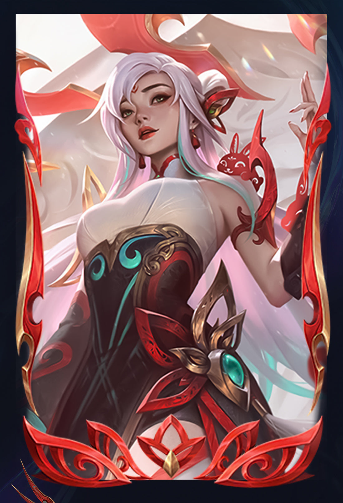 Blade Dancer Warrior Irelia Cosplay Costume - Elegant Ionian Fighter Outfit