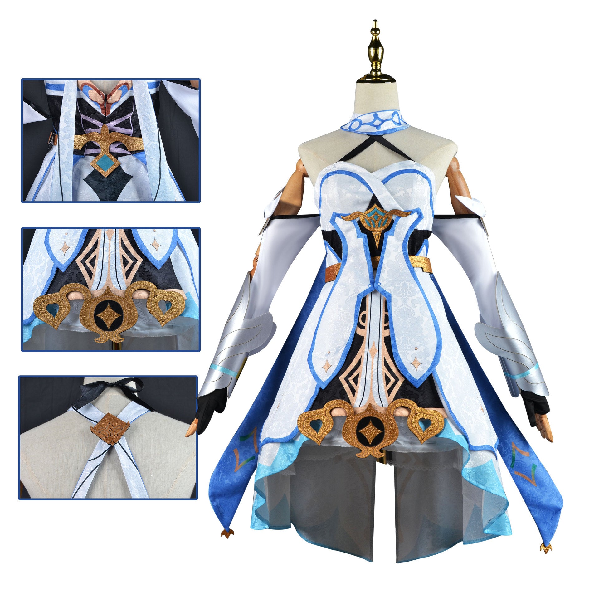 Genshin Impact Costume Lumine Cosplay Costume