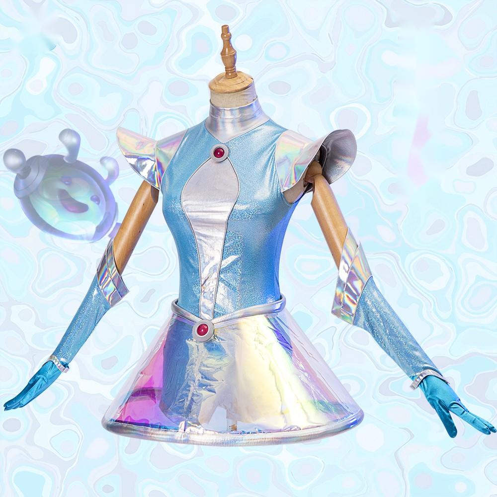Space Groove Lady of Light Cosplay Costume - Cosmic Disco Mage Outfit