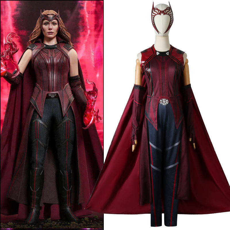 Marvel Costume Scarlet Witch Cosplay Costume