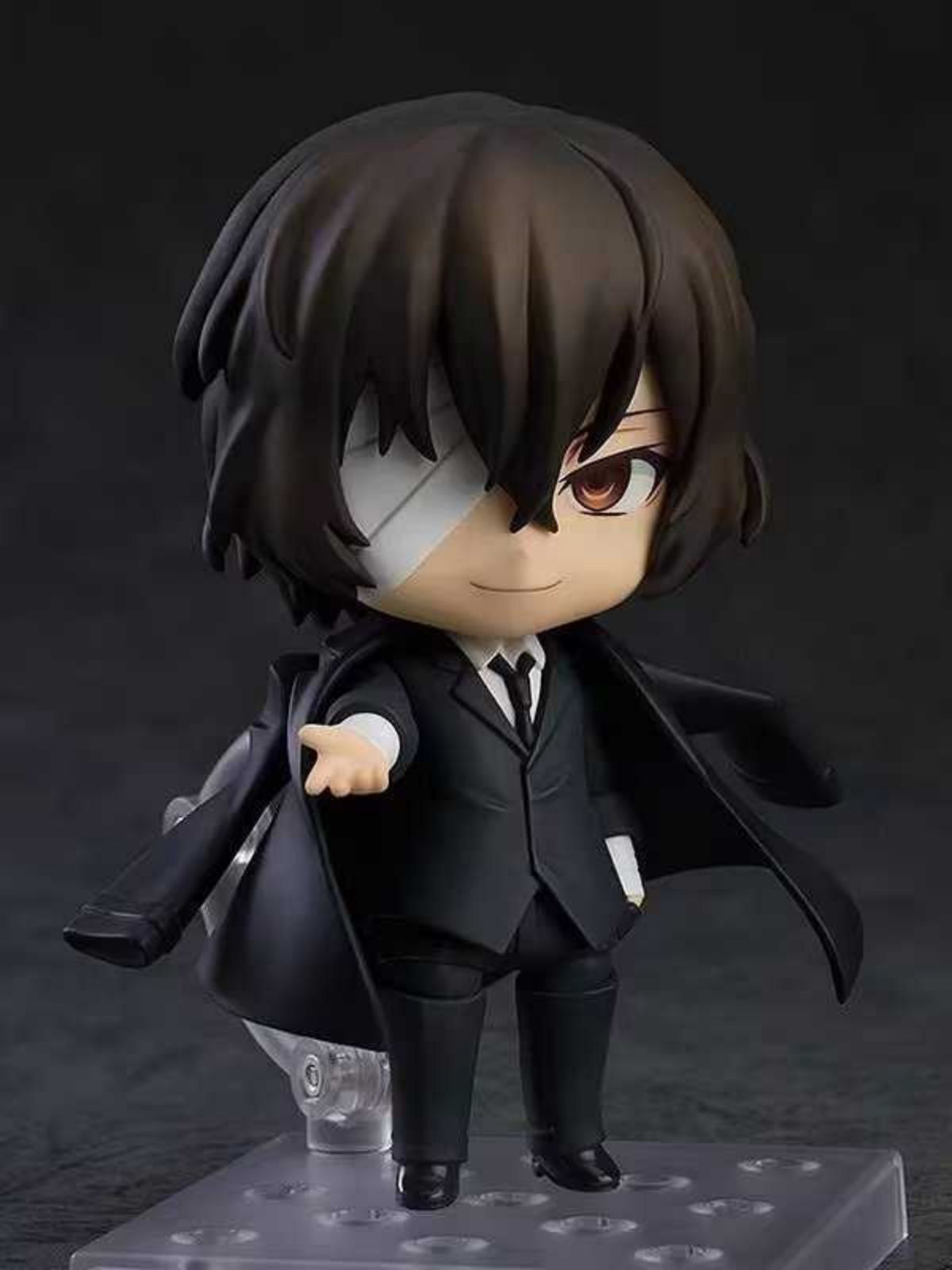 Bungo Stray Dogs Dazai Osamu Black Era Q Version Chibi Figure - Cute Collectible
