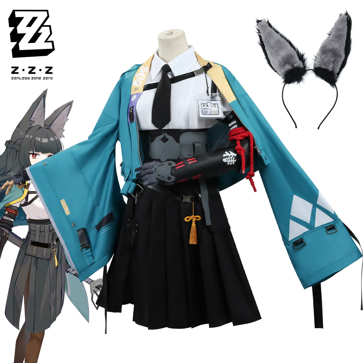 Zenless Zone Zero Style Costume Cosplay Miyabi Hoshimi Cosplay Costume