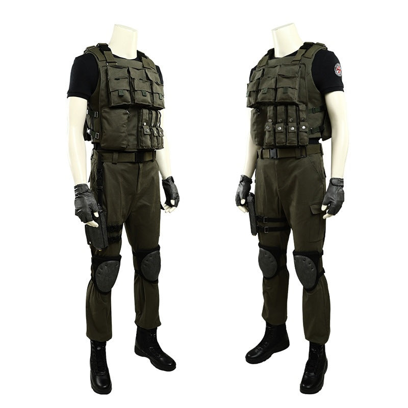 Resident Evil Style Cosplay Costume Carlos Oliveira Costume