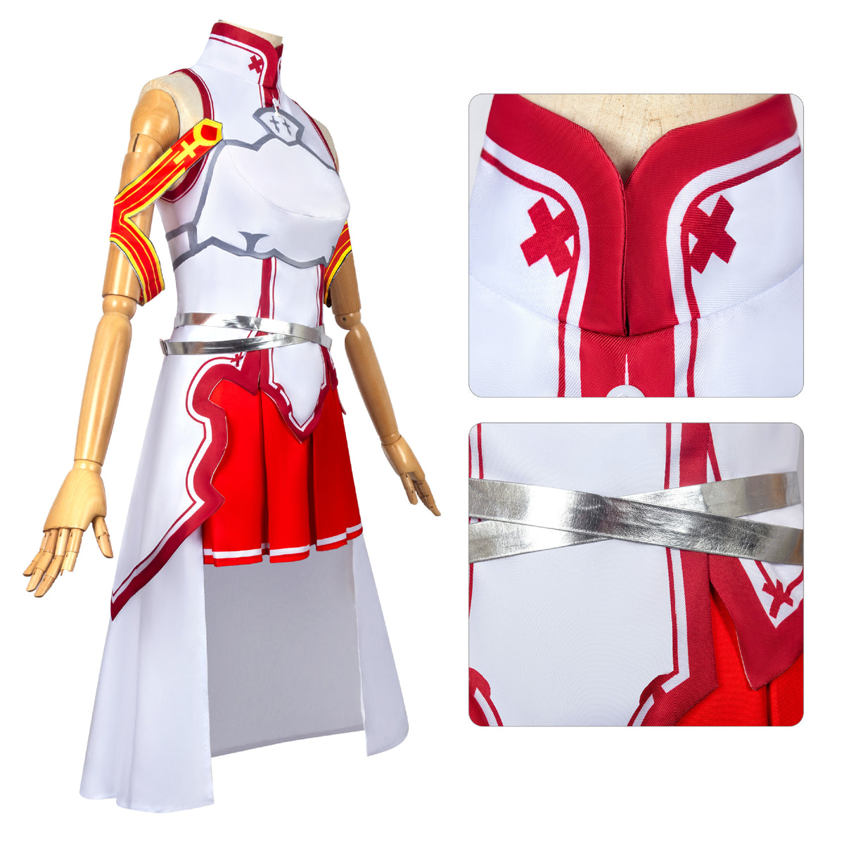 Sword Art Online Style Costume Cosplay Asuna Cosplay  Costume