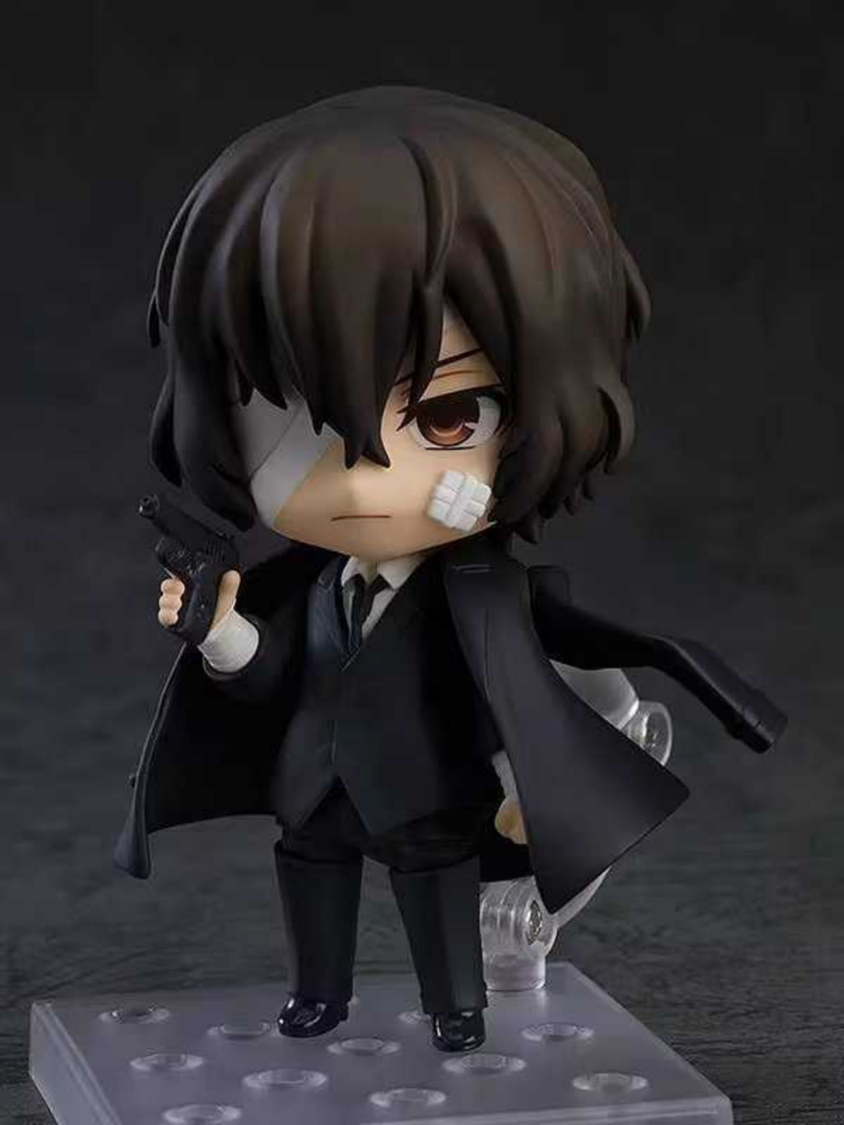 Bungo Stray Dogs Dazai Osamu Black Era Q Version Chibi Figure - Cute Collectible