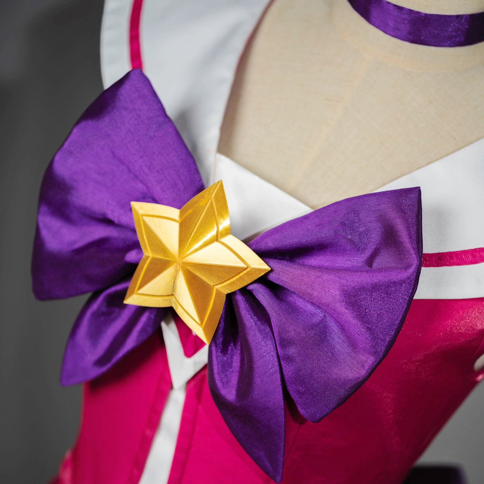 Star Guardian Magical Girl Cosplay Costume - Pink Elegant Mage Outfit