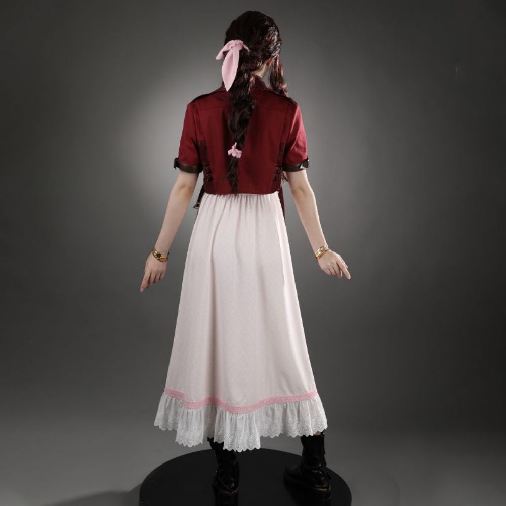 Final Fantasy Cosplay Costume  Aerith Costume  Cosplay