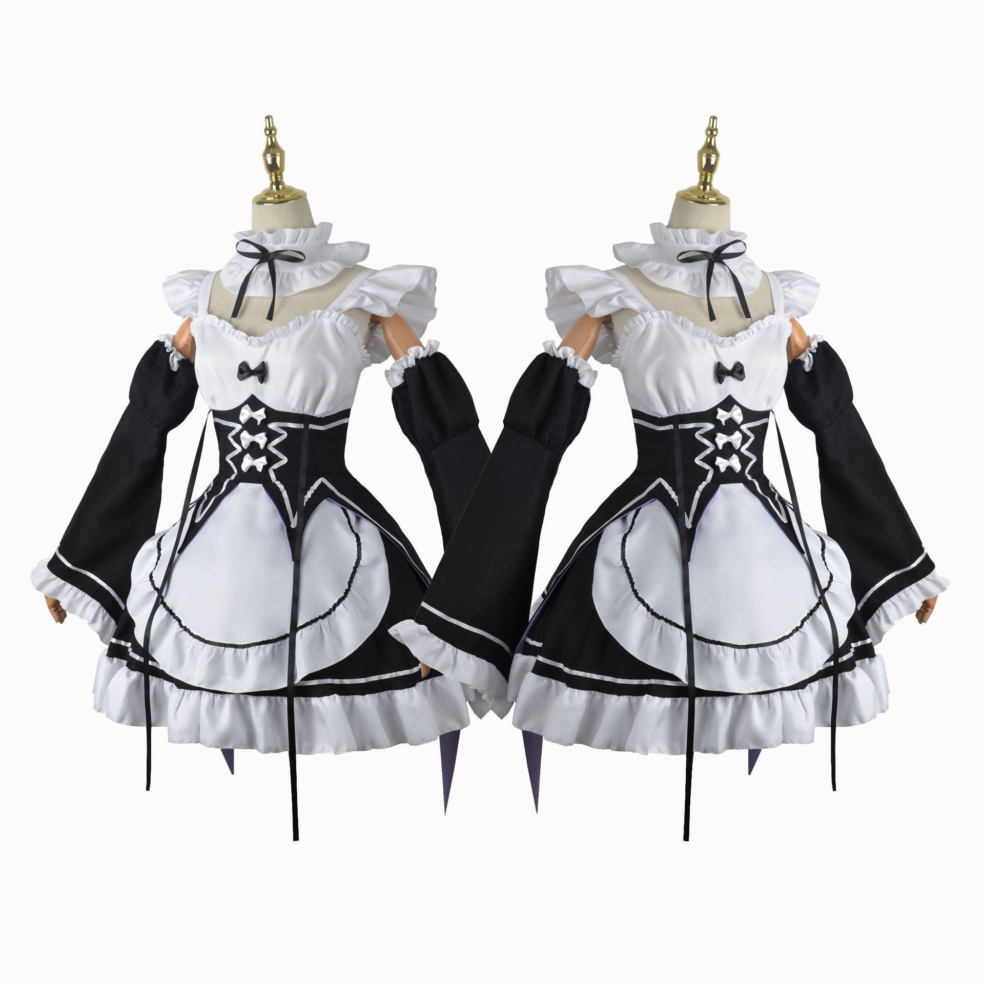Ri:Zero kara Hajimeru Isekai Style Cosplay Costume Rem Cosplay Costume