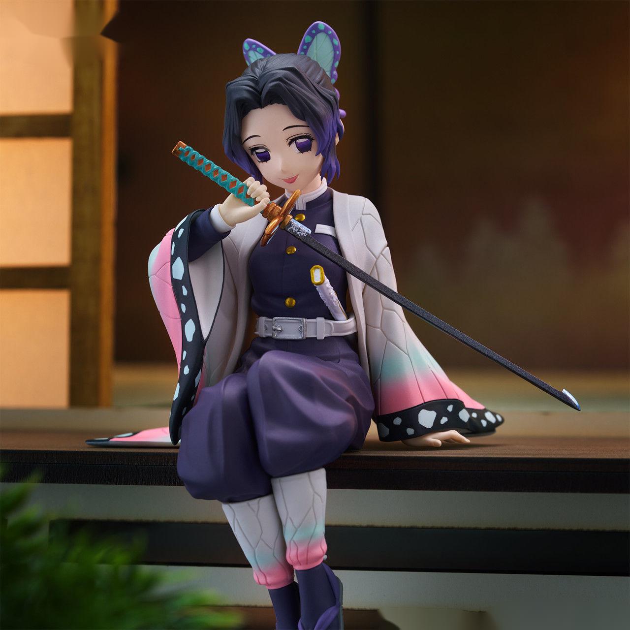 Demon Slayer Kocho Shinobu Scenery Figure - Insect Hashira Diorama Collectible