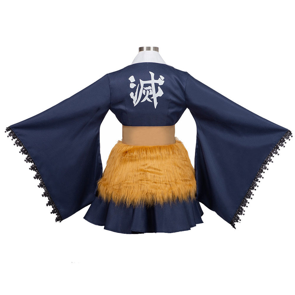 Demon Slayer Style Costume Cosplay Inosuke Hashibira Cosplay  Costume