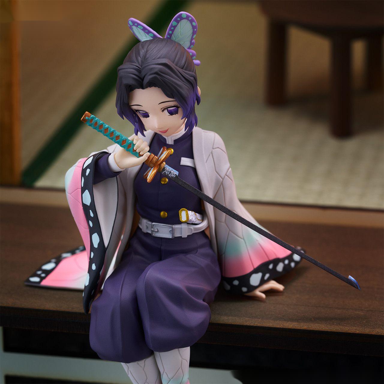 Demon Slayer Kocho Shinobu Scenery Figure - Insect Hashira Diorama Collectible