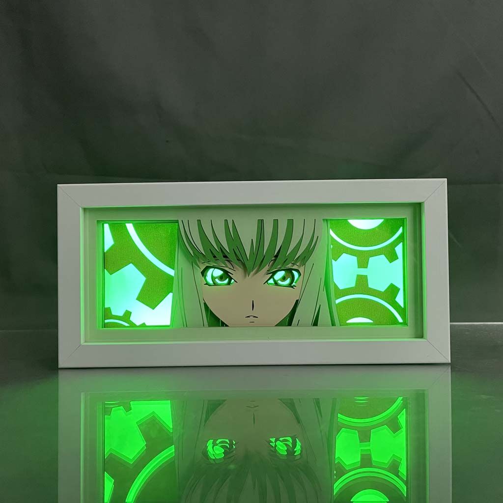 CODE GEASS Lelouch of the Rebelli on Remote Control Colorful Night Light C.C.