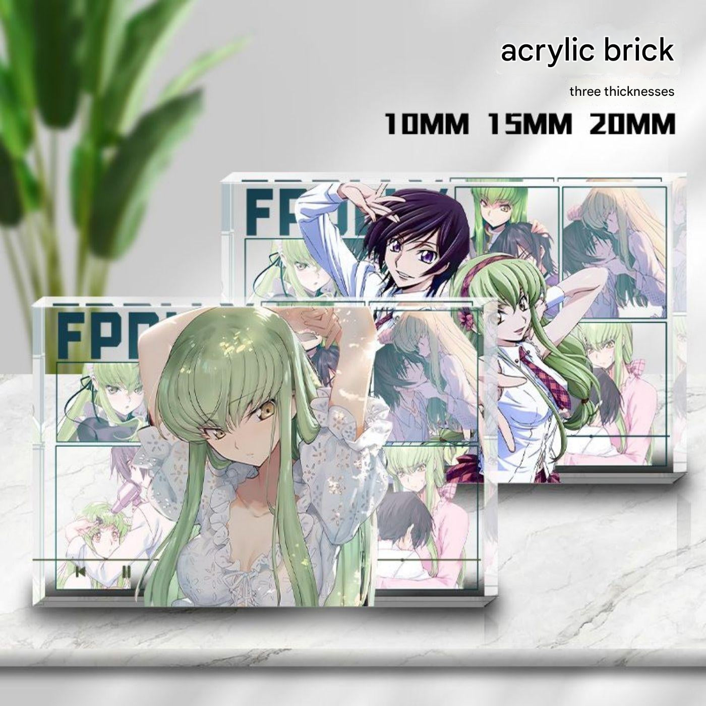 CODE GEASS Lelouch of the Rebellion Signboard C.C.