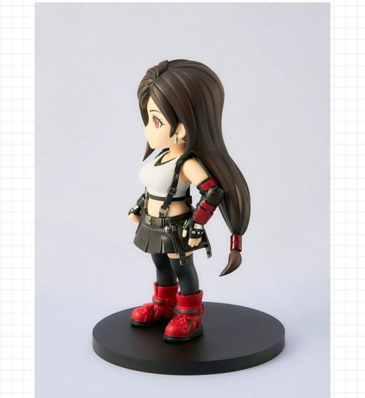 Final Fantasy VII Tifa Lockhart Q Version Chibi Figure - Cute Gaming Collectible