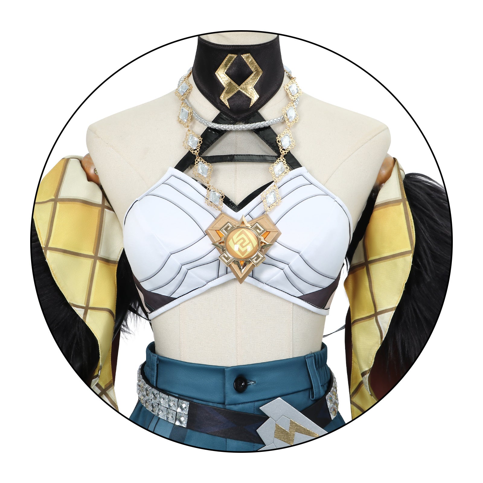 Genshin Impact Style Costume Cosplay Xilonen Cosplay  Costume