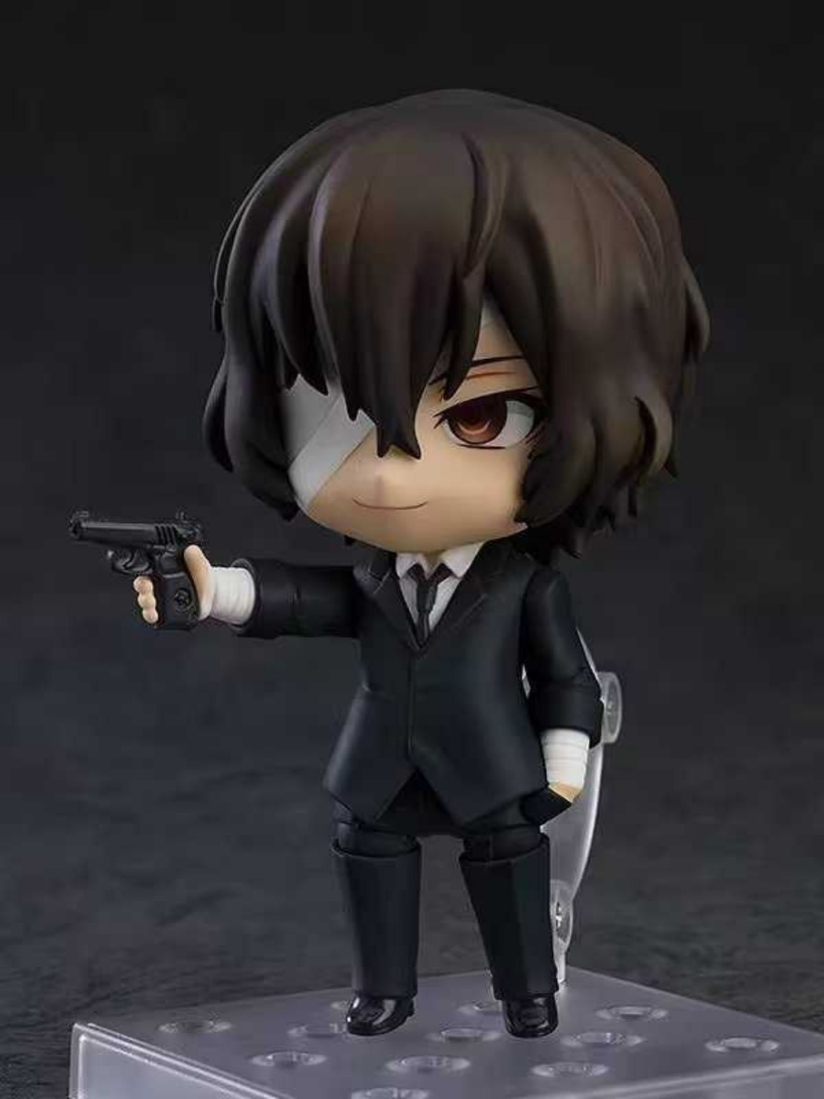 Bungo Stray Dogs Dazai Osamu Black Era Q Version Chibi Figure - Cute Collectible