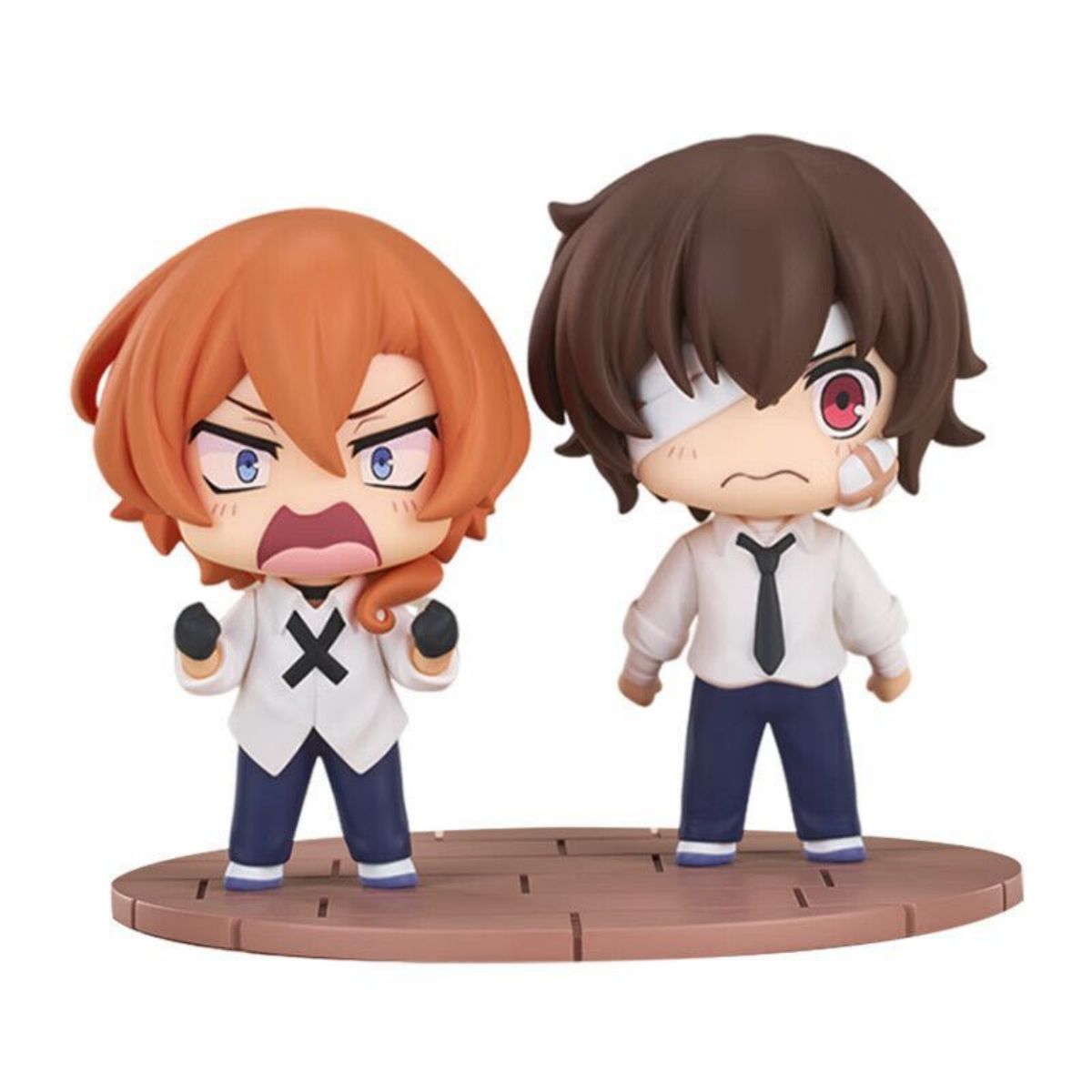 Bungo Stray Dogs Dazai & Chuuya Q Version Chibi Figure Set - 80mm Collectible