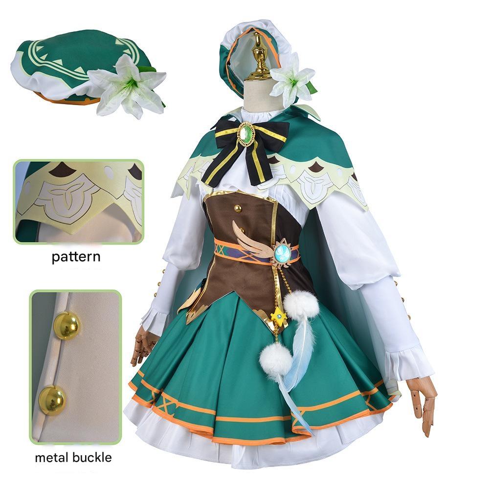 Genshin Impact Costume Barbatos Cosplay Costume