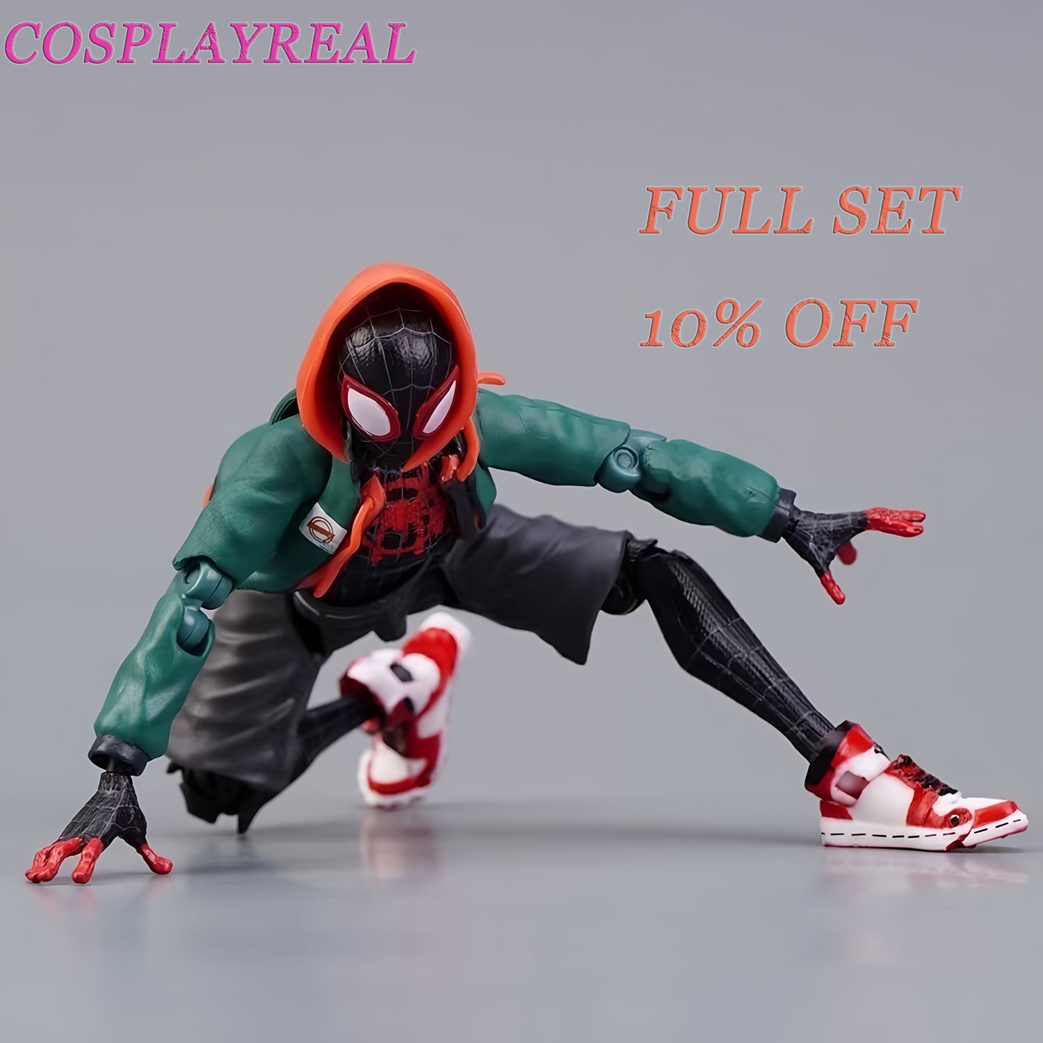 Marvel Spider-Verse Miles Morales Action Figure - 160mm Collectible