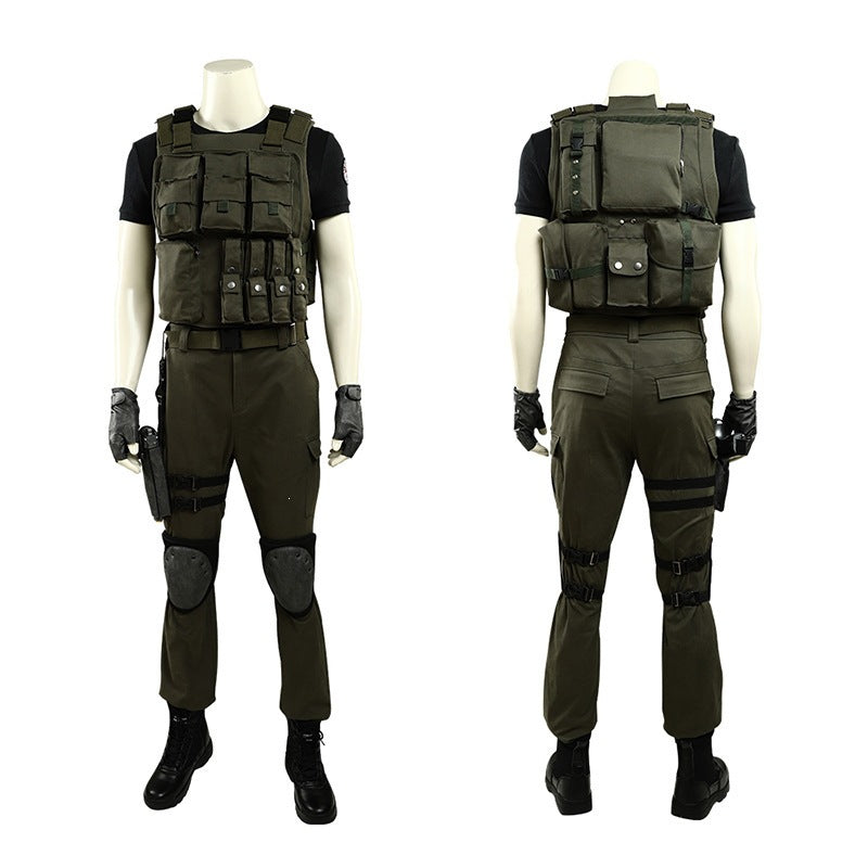 Resident Evil Style Cosplay Costume Carlos Oliveira Costume