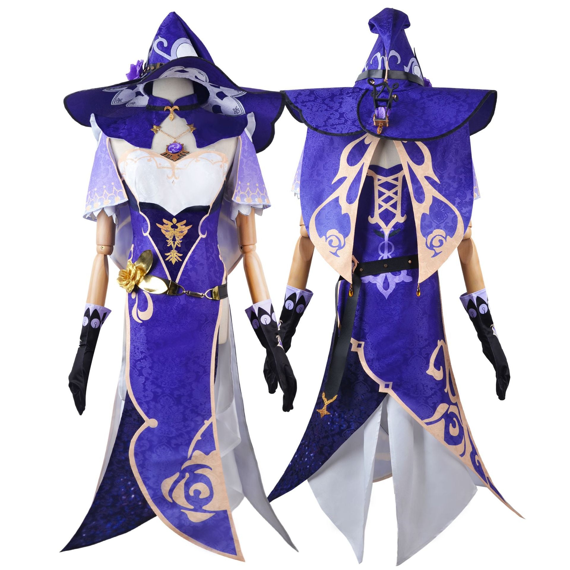 Genshin Impact Costume Lisa Cosplay Costume
